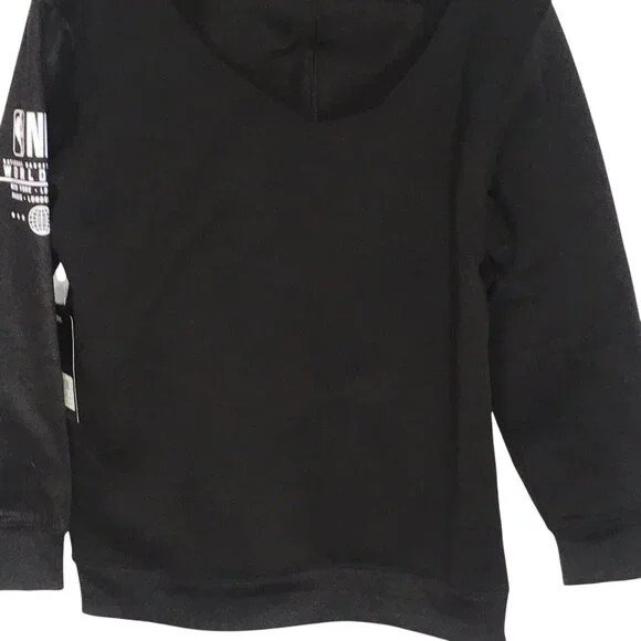 NBA Boy Size XL 18-20 Black Long Sleeve  Hoodie Sweatshirt Athletic Basketball - Picture 6 of 15